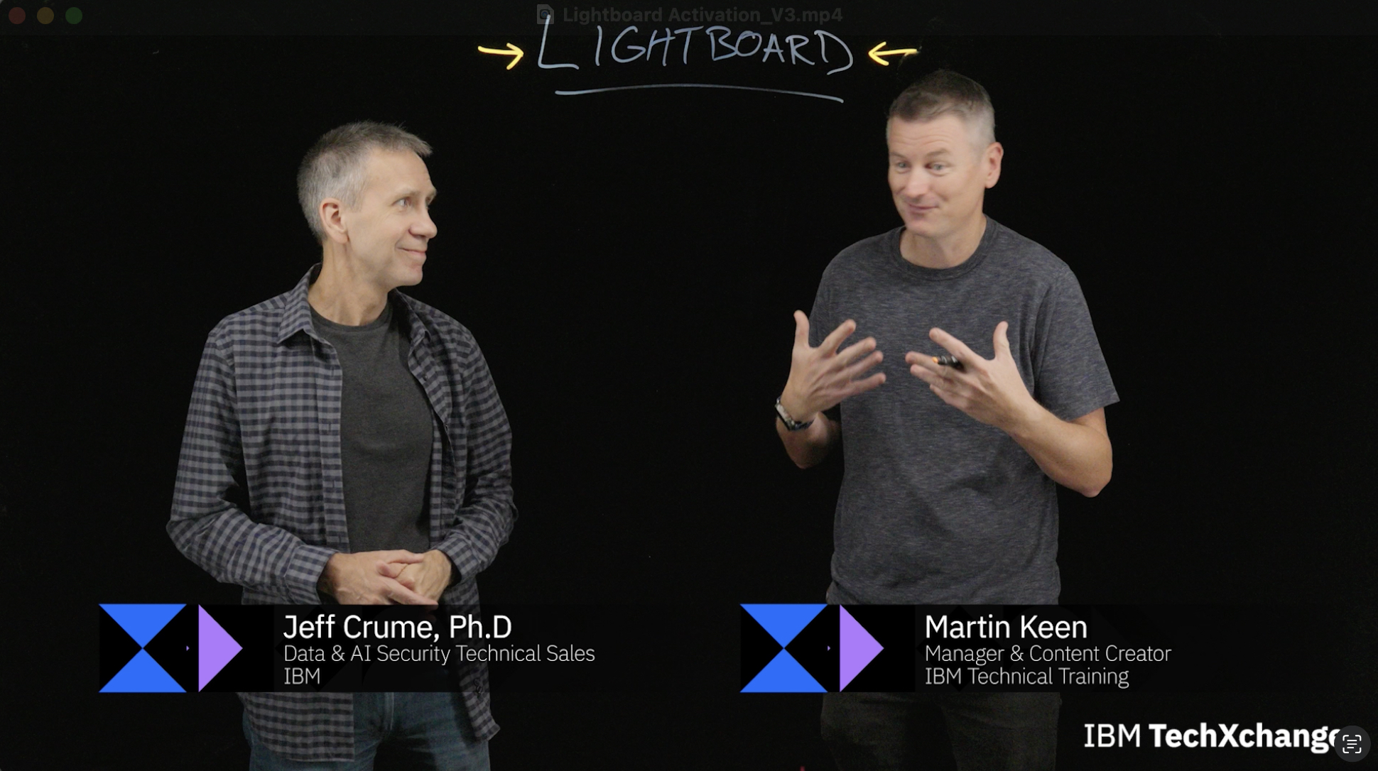 IBM TechXchange Lightboard image 1