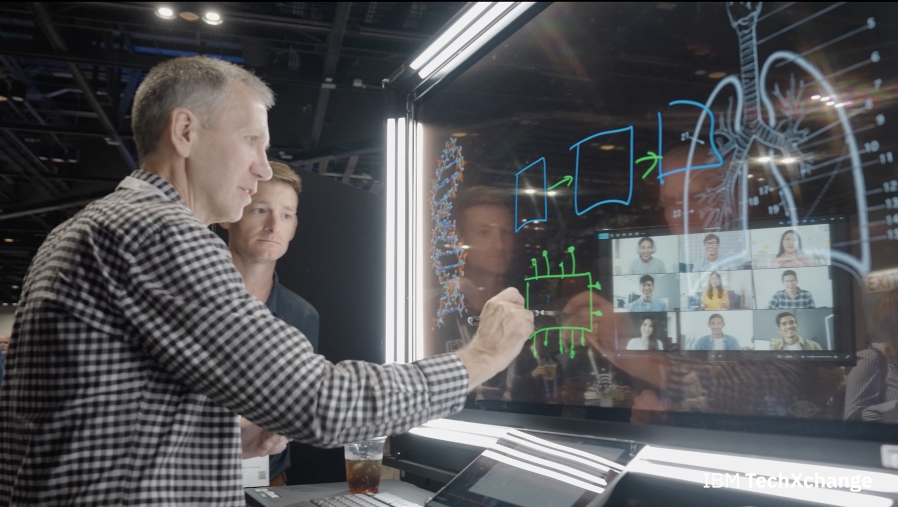 IBM TechXchange Lightboard image 3